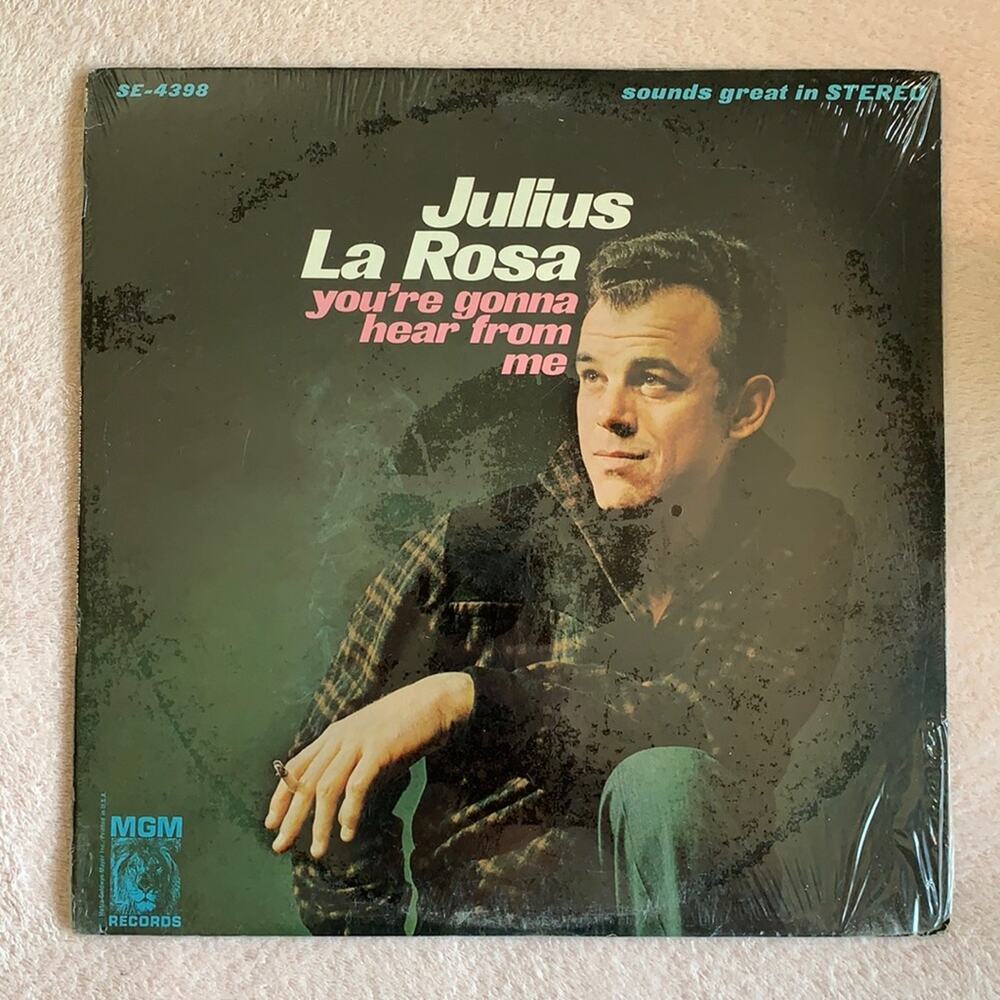 Julius La Rosa “You’re Gonna Hear‎ From Me” sealed vinyl